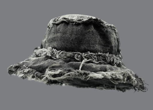 Washed Denim Bucket Hat