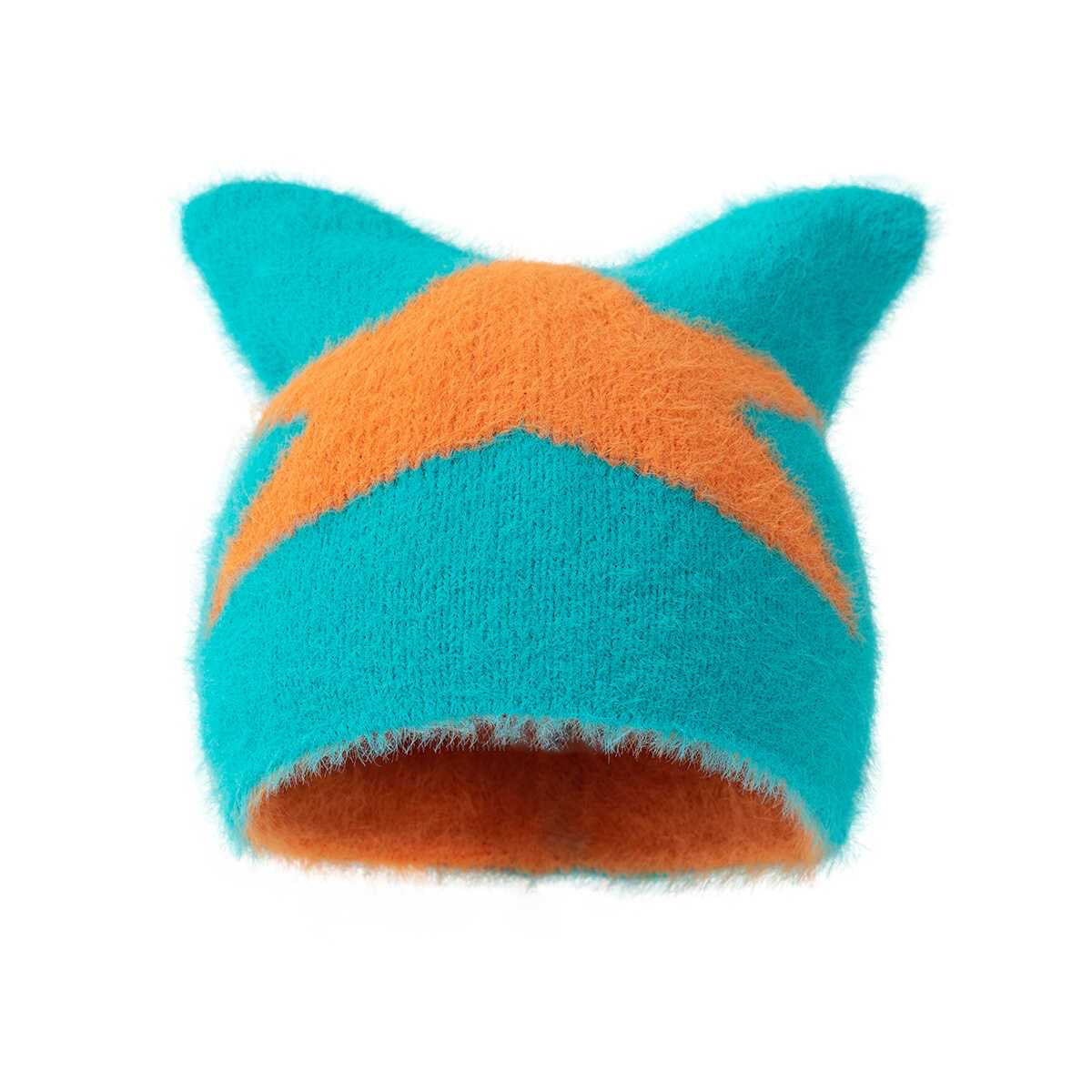 Star on Bunny Wool Beanie