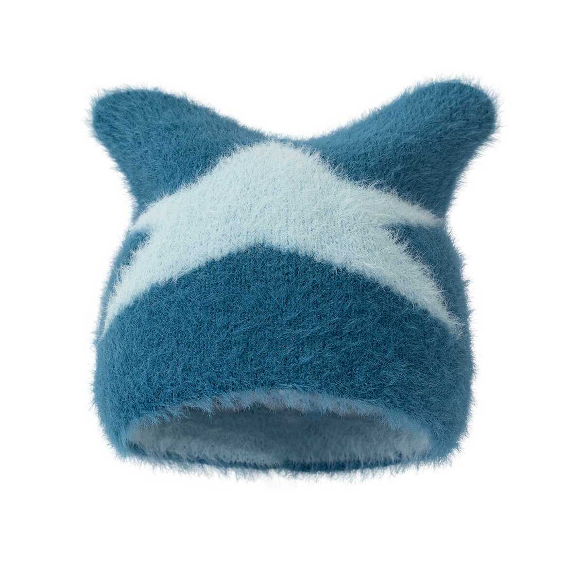 Star on Bunny Wool Beanie